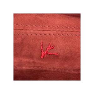 ISAIA イザイア 24SS  SHORT PORTOFINO LAMB SUEDE BLOUSON  ショートラムスエードブルゾン レッド 46 82604Aの画像