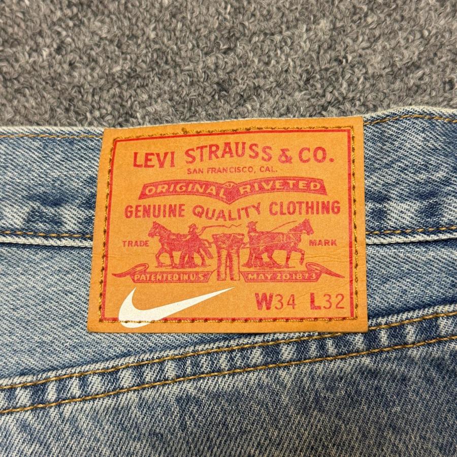 Levi's（リーバイス） × NIKE ナイキ Baggy Jean Light Indigo バギー