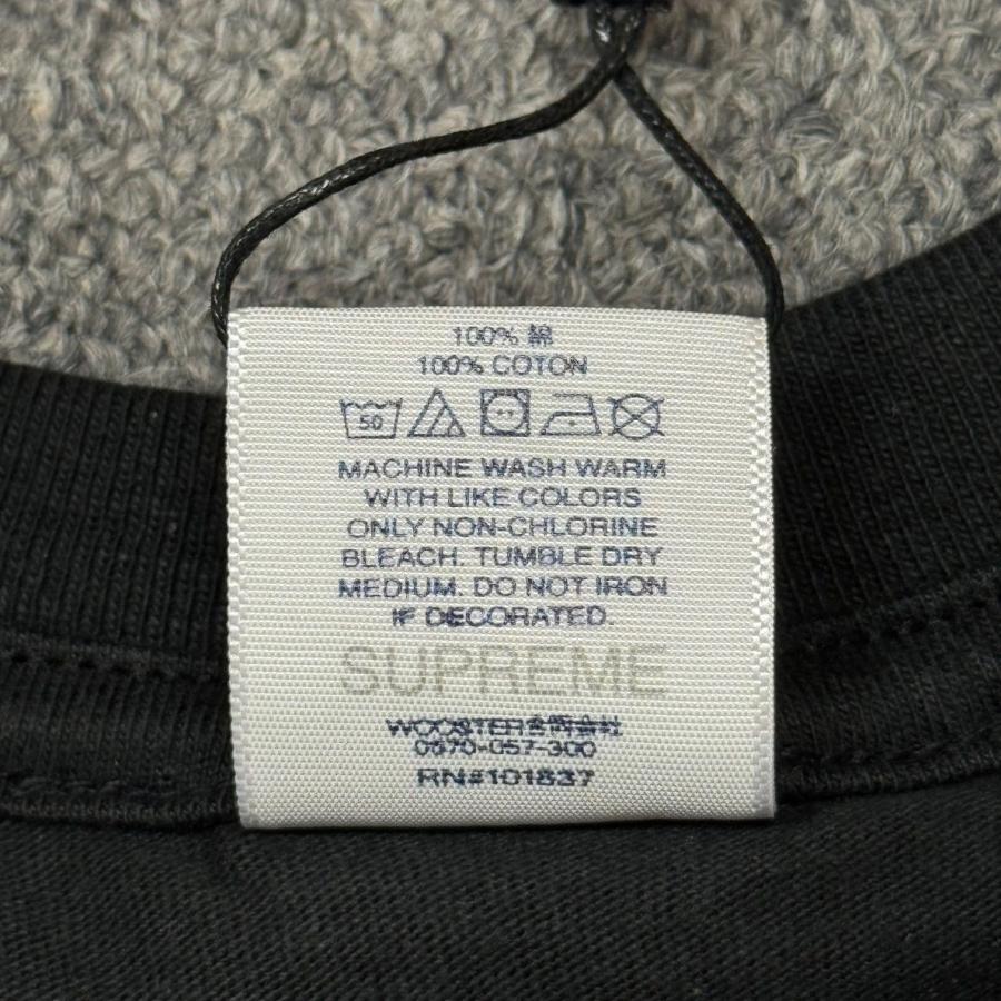 未使用品 Supreme シュプリーム 22SS Box Logo Tee  ボックスロゴTシャツ 半袖Tシャツ ブラック XXL 83023Aの画像