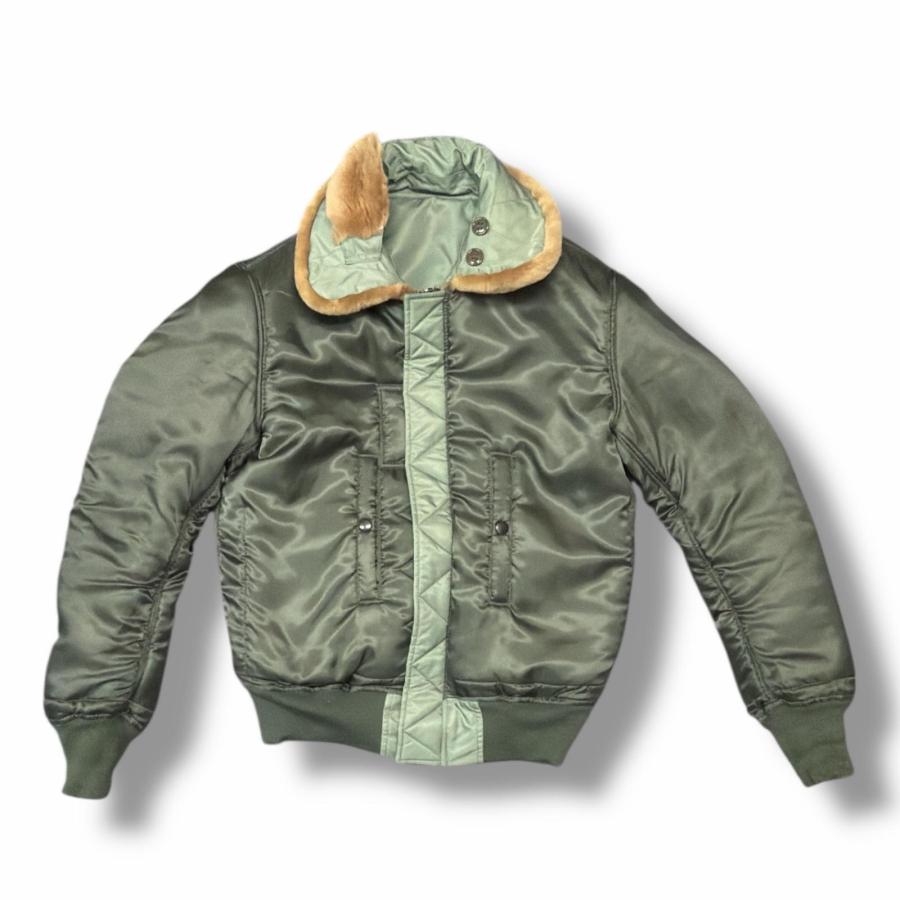 参考上代47080円 HOUSTON 米軍 B-15D フライトジャケット ミリタリー