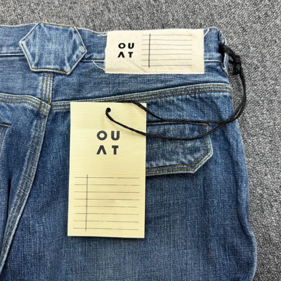 参考上代66000円 未使用 OUAT 25SS cargo denim jeans カーゴデニムパンツ ジーンズ オーユーエーティー O009016PT インディゴ 3 （83975A5）_2