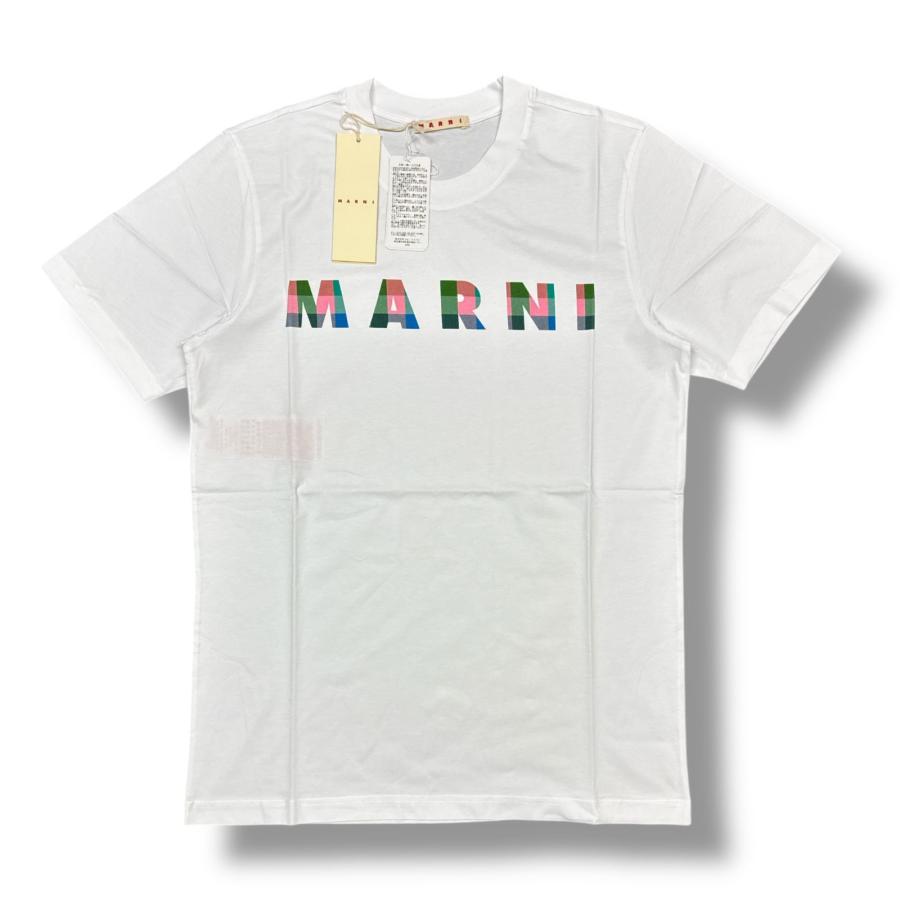MARNI（マルニ） 未使用品 24SS クルーネックロゴTシャツ 半袖 