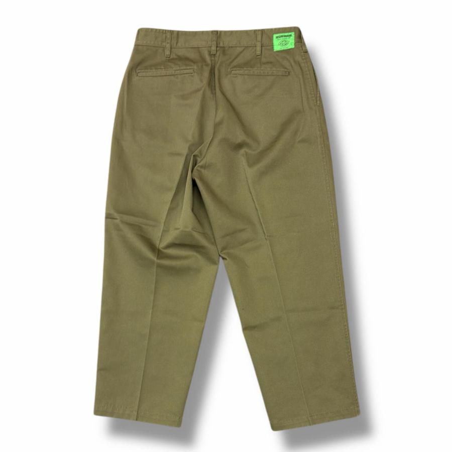 【新品】neighborhood チノパン スラックス パンツ NEIGHBORHOOD（ネイバーフッド） × Dickies TUCK WIDE PANTS タック