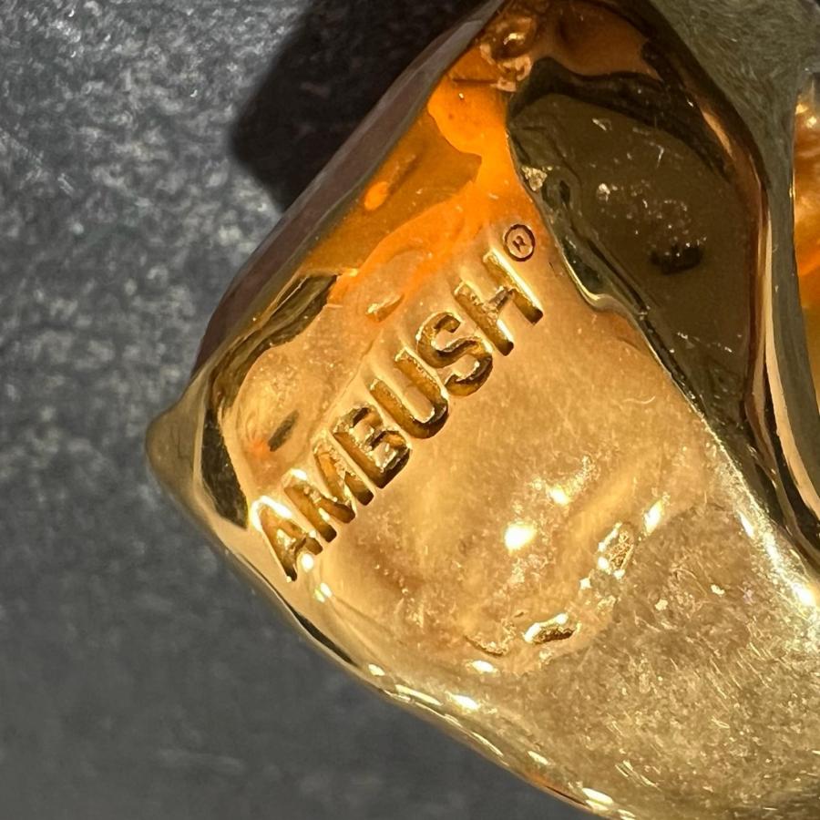 AMBUSH（アンブッシュ） SQUARE CUT STONE RING スクエアストーン