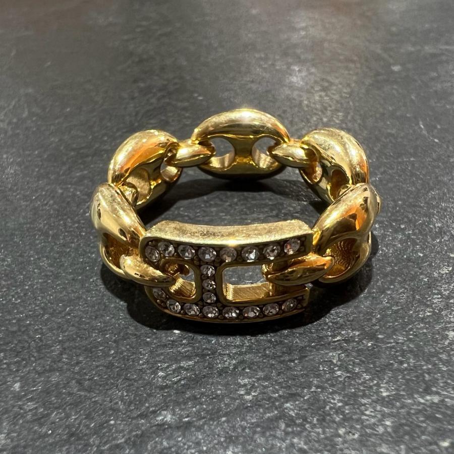AMBUSH（アンブッシュ） PAVE ARMOR A LINK RING 12115728 ゴールド M 