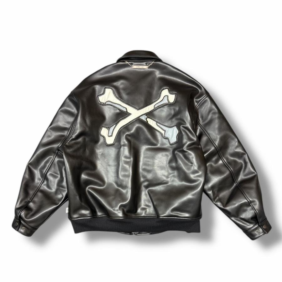 WTAPS 22AW SYNTHETIC JACKET シンセティックレザージャケット ダブル