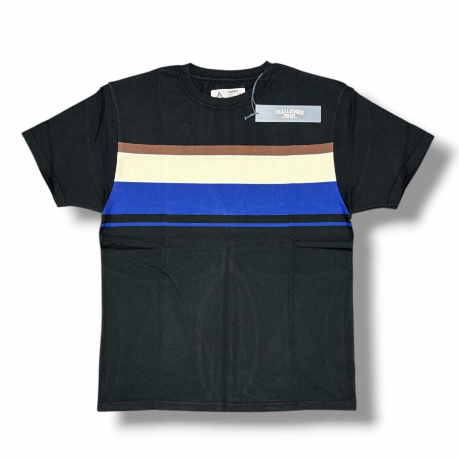 未使用品 CHALLENGER チャレンジャー 24SS S/S MULTI BORDER TEE