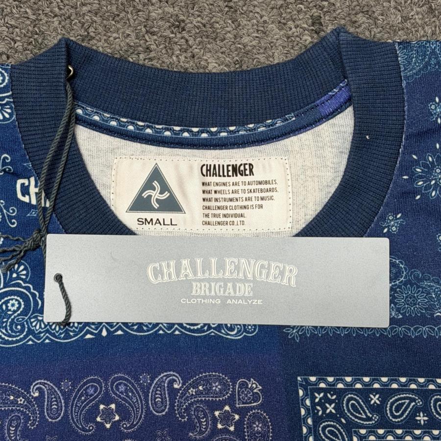未使用品 CHALLENGER チャレンジャー 22SS BANDANA TEE バンダナT