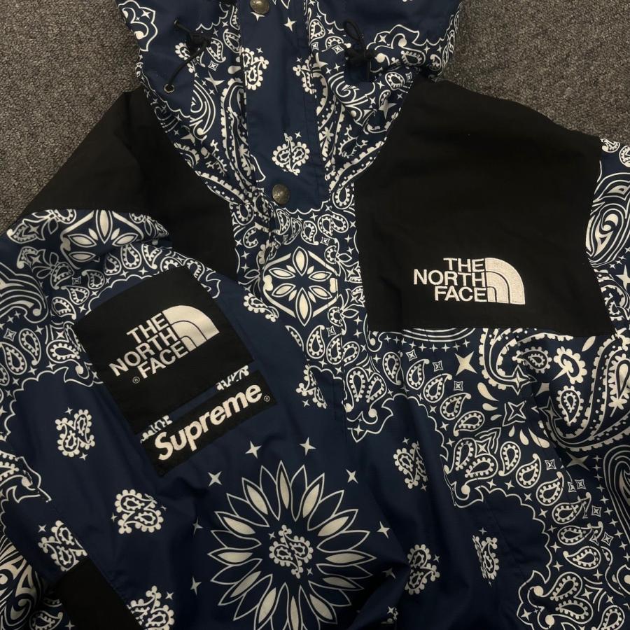 Supreme × THE NORTH FACE シュプリーム ザノースフェイス 14AW Bandana Mountain Parka Jacket  バンダナ マウンテンパーカー ペイズリー NP51400I  M 86924Aの画像