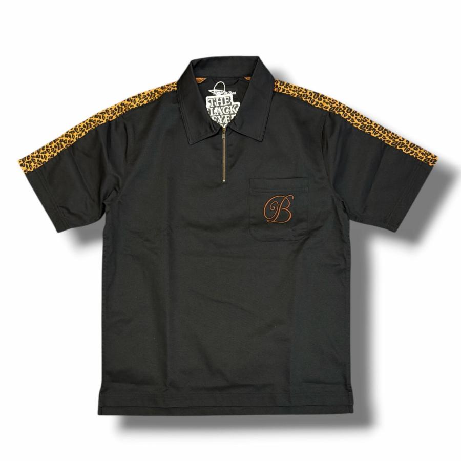 未使用品 BlackEyePatch ブラックアイパッチ LEOPARD BORDERED S/S 
