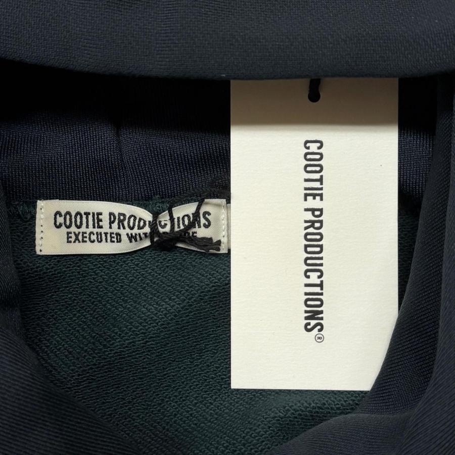 参考上代33000円 未使用 COOTIE PRODUCTIONS 23AW N/C Terry Sweat Hoodie テリースウェットフーディー パーカー クーティープロダクションズ CTE-23A314 グリーン M （8730M） 未使用 COOTIE PRODUCTIONS 23AW N/C Terry Sweat Hoodie テリー