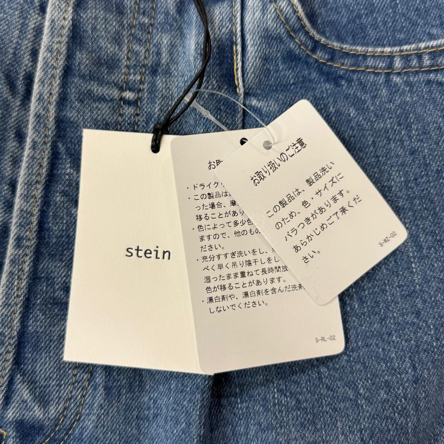参考上代45100円 未使用 stein(ssstein) 23SS VINTAGE REPRODUCTION DAMAGE DENIM JEANS ダメージデニムパンツ ジーンズ シュタイン ST.679 インディゴ XS_4
