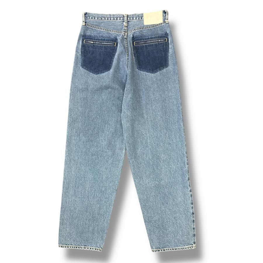 参考上代45100円 未使用 stein(ssstein) 23SS VINTAGE REPRODUCTION DAMAGE DENIM JEANS ダメージデニムパンツ ジーンズ シュタイン ST.679 インディゴ S_1