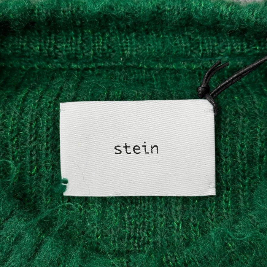 美品 stein KID MOHAIR KNIT CARDIGAN Mサイズ stein / シュタイン】KID MOHAIR KNIT CARDIGAN - GREEN | 公式通販