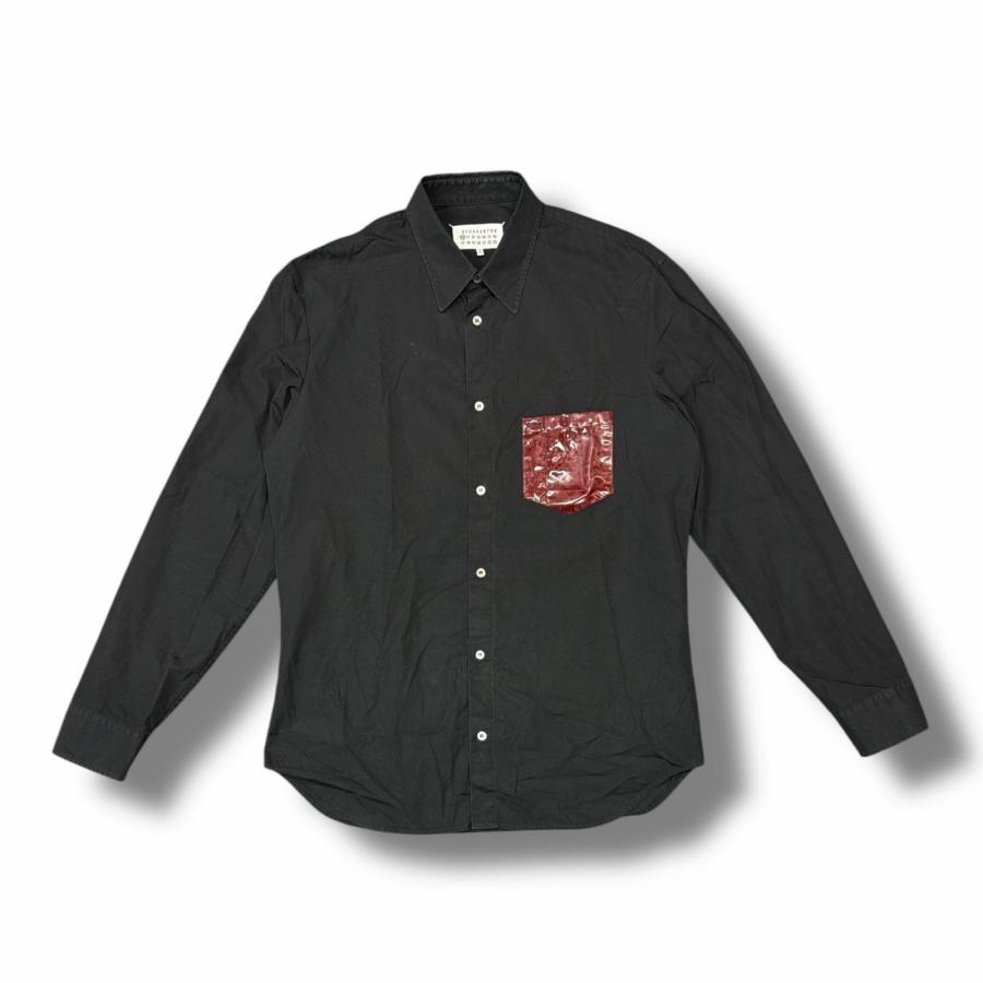 Maison Margiela メゾンマルジェラ 18AW PVCクリア胸ポケットシャツ