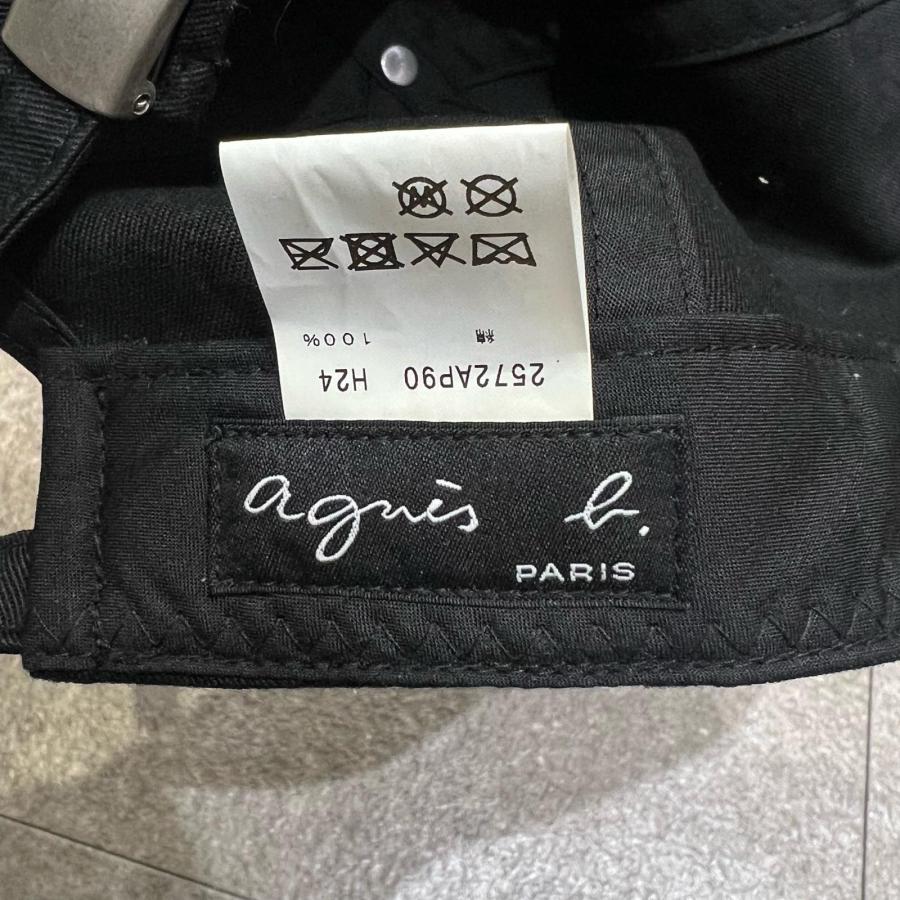 agnes b.（アニエスベー） 未使用 agnes b. VA Fragment Cap コラボ 刺