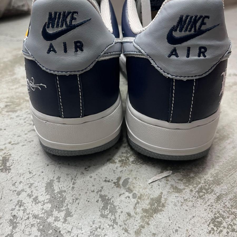 NIKE Mr. Cartoon Air Force 1 Low ""Blue Tatoo"" ナイキ 312234-401 28cm （89326A）の画像