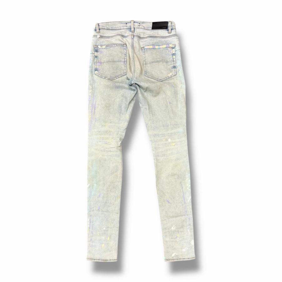 AMIRI アミリ Painted Distressed Denim Jeans ペイントダメージデニム