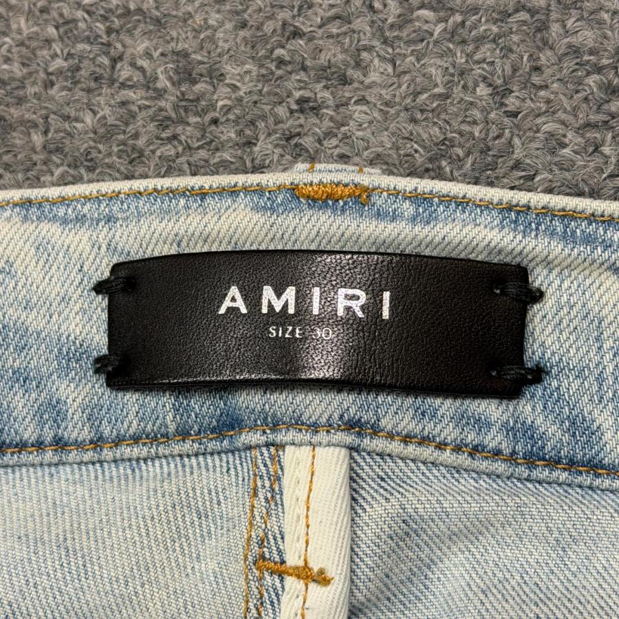 AMIRI アミリ Painted Distressed Denim Jeans ペイントダメージデニム