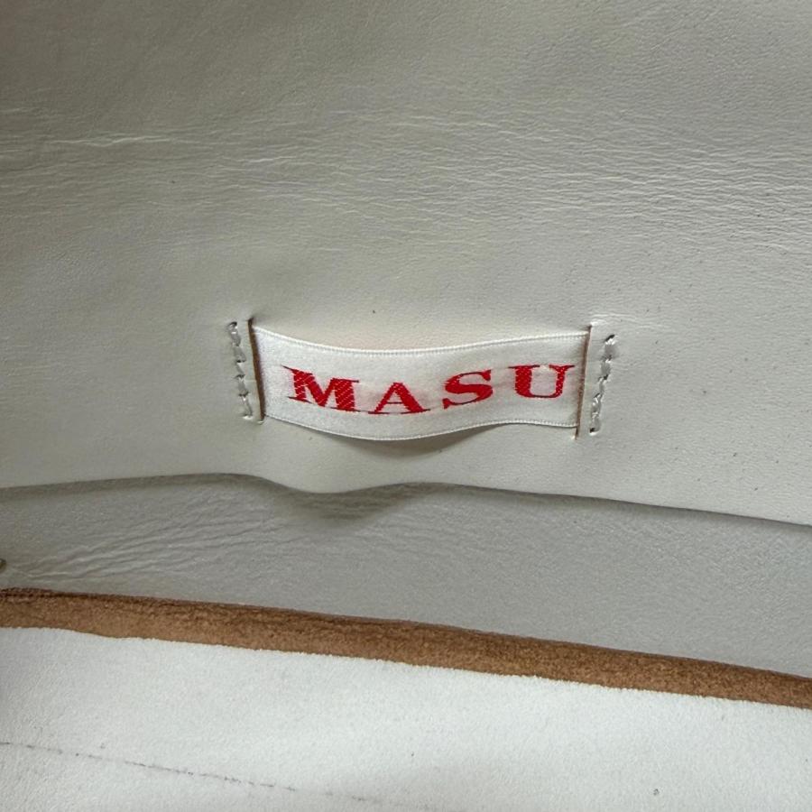 MASU 24AW LEATHER CAKE MINI BAG レザーケーキミニバッグ カバン エム