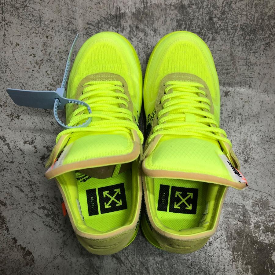NIKE  × OFF-WHITE THE 10 : NIKE AIR FORCE 1 LOW ザ テン エアフォース1 ロー ナイキ  × オフホワイト A04606-700 25cm （90197A）の画像