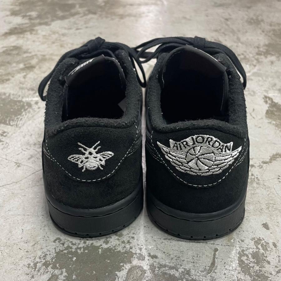 NIKE  × TRAVIS SCOTT Air Jordan 1 Low OG SP Black Phantom ブラックファントム ナイキ  × トラヴィススコット DM7866-001 25cm （90199A）の画像