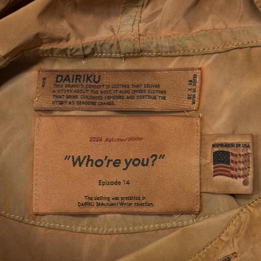 DAIRIKU 24AW Surf Vintage Anorak Parka サーフヴィンテージ 