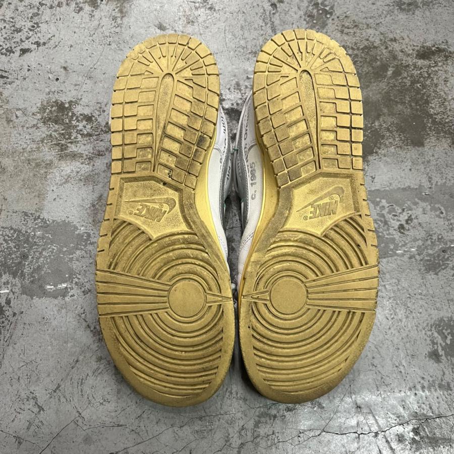 NIKE  × OFF-WHITE DUNK LOW 1 OF 50  コラボ ダンク スニーカー ナイキ  × オフホワイト DM1602-127 29cm （90824A）の画像
