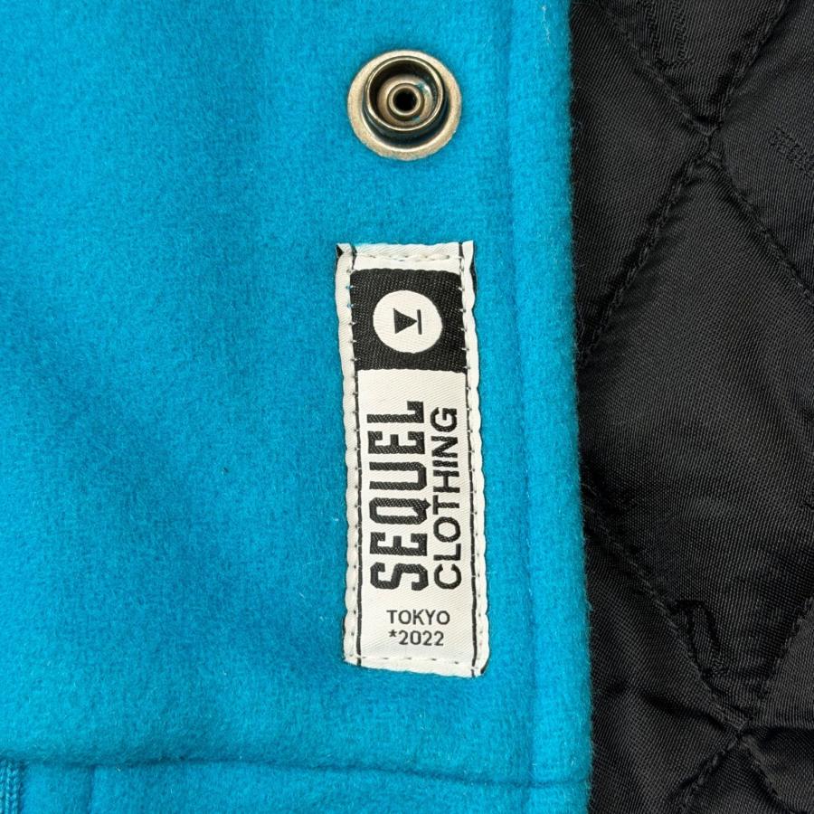 新品未使用 SEQUELシークエル VARSITY JACKET SEQUEL シークエル 22AW VARSITY JACKET バーシティジャケット