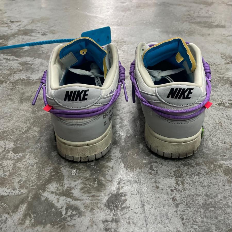 NIKE（ナイキ） × OFF-WHITE Dunk Low Sail Neutral Gray コラボ