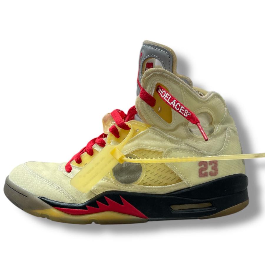 NIKE（ナイキ） × OFF-WHITE Air Jordan 5 Sail コラボ ジョーダン5