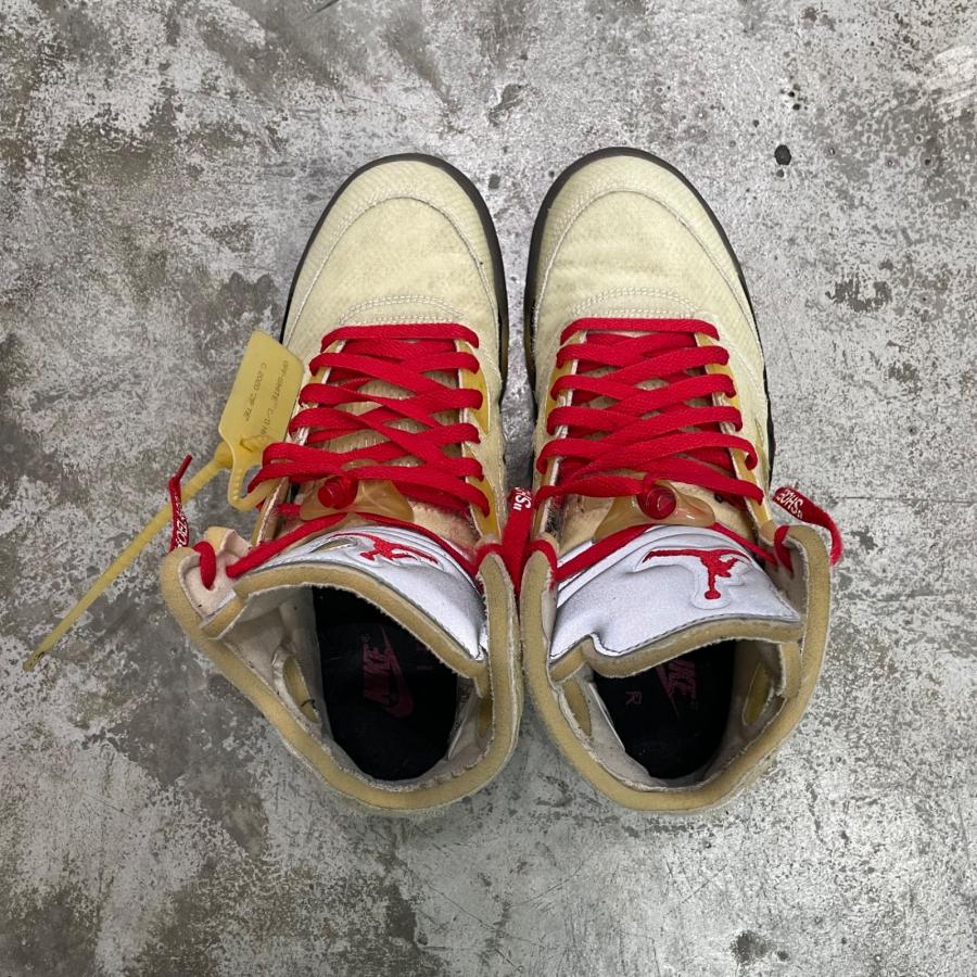 NIKE（ナイキ） × OFF-WHITE Air Jordan 5 Sail コラボ