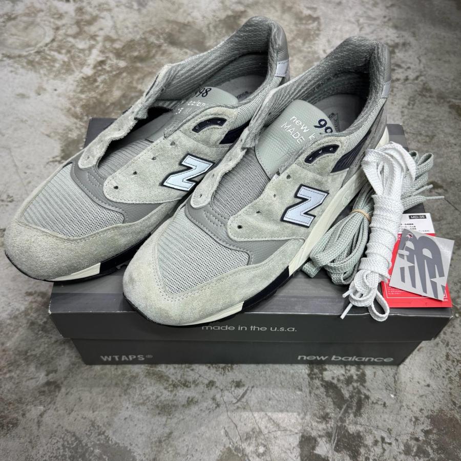 New Balance 998 WTAPS コラボ スニーカー29cm 値下 New Balance（ニューバランス） 国内正規 × WTAPS 998 Gray コラボ