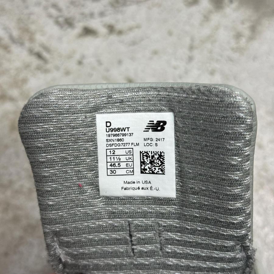 New Balance（ニューバランス） 国内正規 × WTAPS 998 Gray コラボ