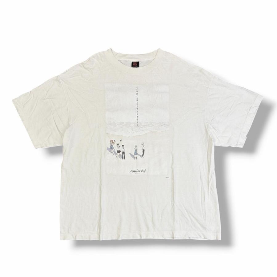 セントマイケル × エヴァンゲリオン ホワイト Tシャツ SAINT MICHAEL × EVENGELION セントマイケル エヴァンゲリオン GEEKS
