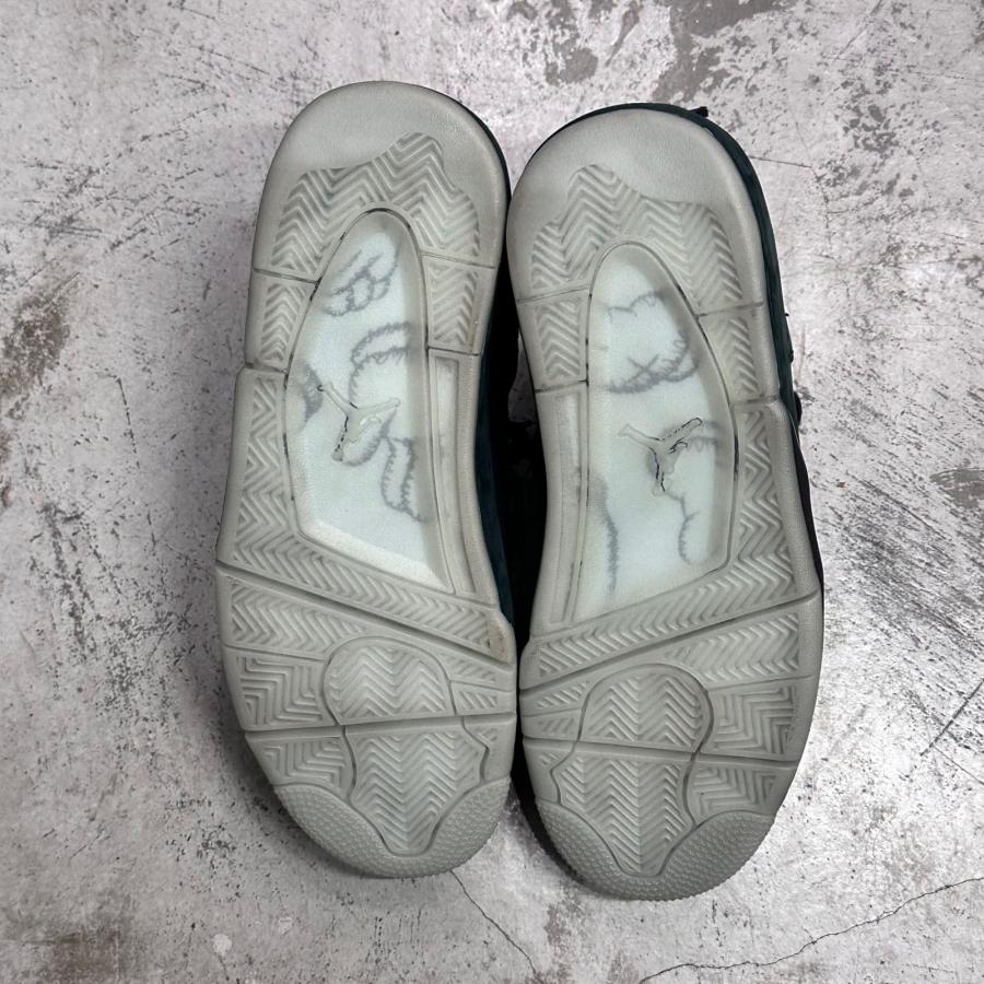 NIKE  × KAWS ナイキ カウズ Air Jordan 4 Retro Black カウズ コラボ ジョーダン4 スニーカー 930155-001 ブラック 27 27cm （91832A）の画像