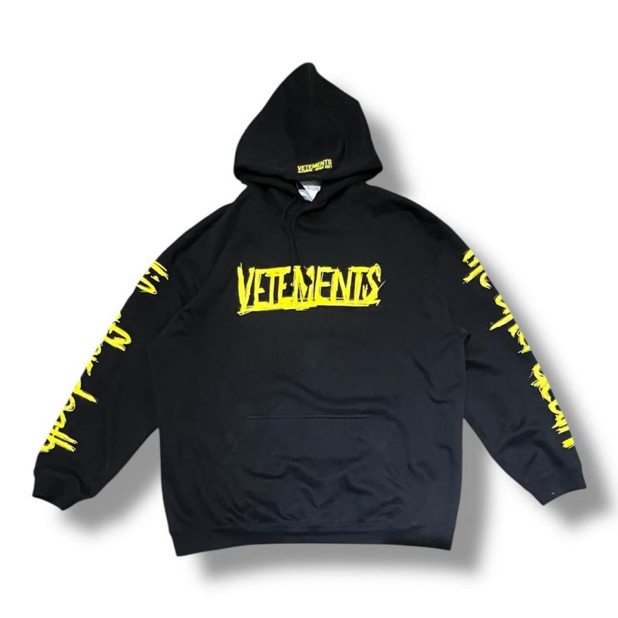 VETEMENTS ワールドツアー プリント スウェットパーカー ヴェトモン