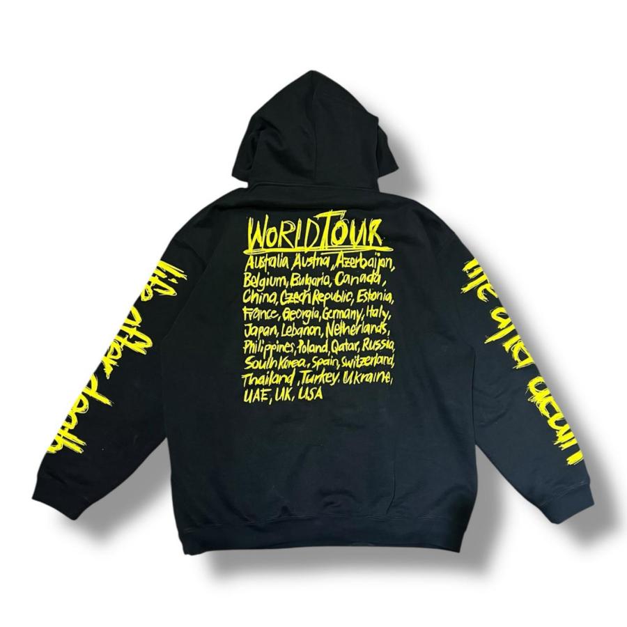 VETEMENTS ワールドツアー プリント スウェットパーカー ヴェトモン
