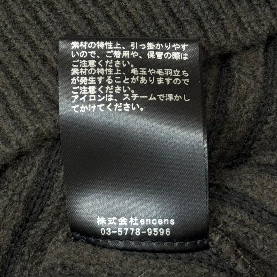 未使用 stein(ssstein) 22AW THICK WALE RIB HIGH NECK LS シック