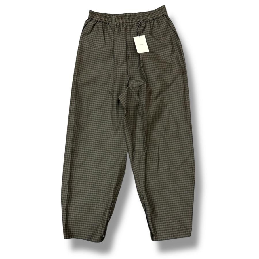 参考上代47300円 未使用 stein(ssstein) WIDN BREAKER EASY TROUSER イージートラウザー ギンガムチェック パンツ  シュタイン ST.677 ブラウン L （92911A） stein(ssstein) シュタイン WIDN BREAKER EASY TROUSER イージー