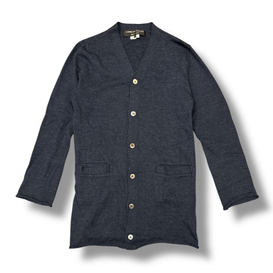 COMME des GARCONS HOMME PLUS ウールニットカーディガン セーター