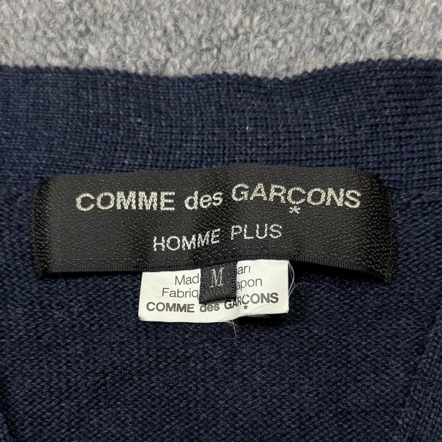 COMME des GARCONS HOMME PLUS ウールニットカーディガン セーター