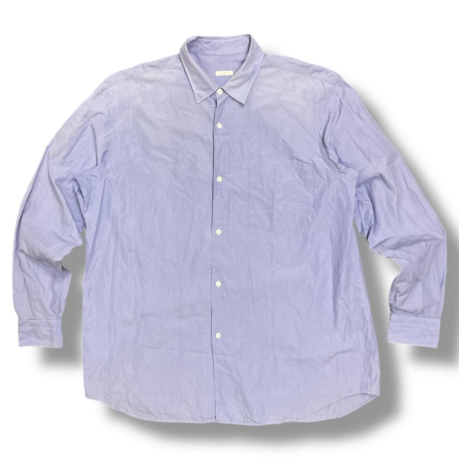 21SS レギュラーカラー シャツ (旧型 コモリシャツ T01-02001) COMOLI コモリ 21SS コモリシャツ コットン レギュラーカラーシャツ