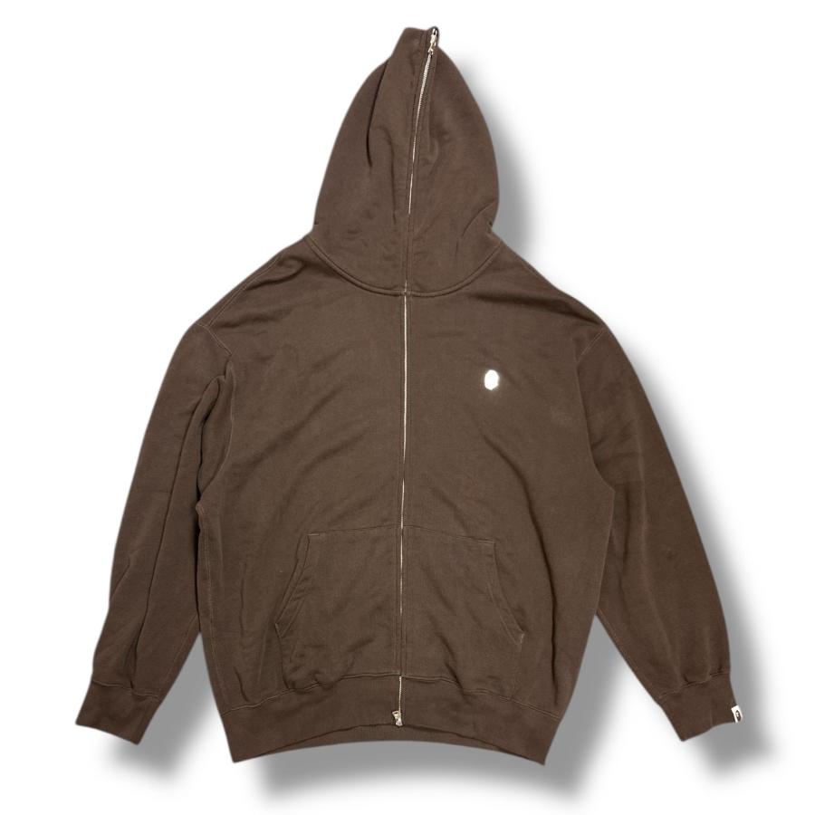 A BATHING APE アベイシングエイプ アイコンプレート スウェットジップ 