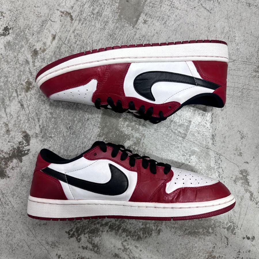 NIKE ナイキ AIR JORDAN 1 RETRO LOW CHICAGO 2016年製 シカゴ ジョーダン1 ナイキ 705329-600 28.5cm （93614A）の画像