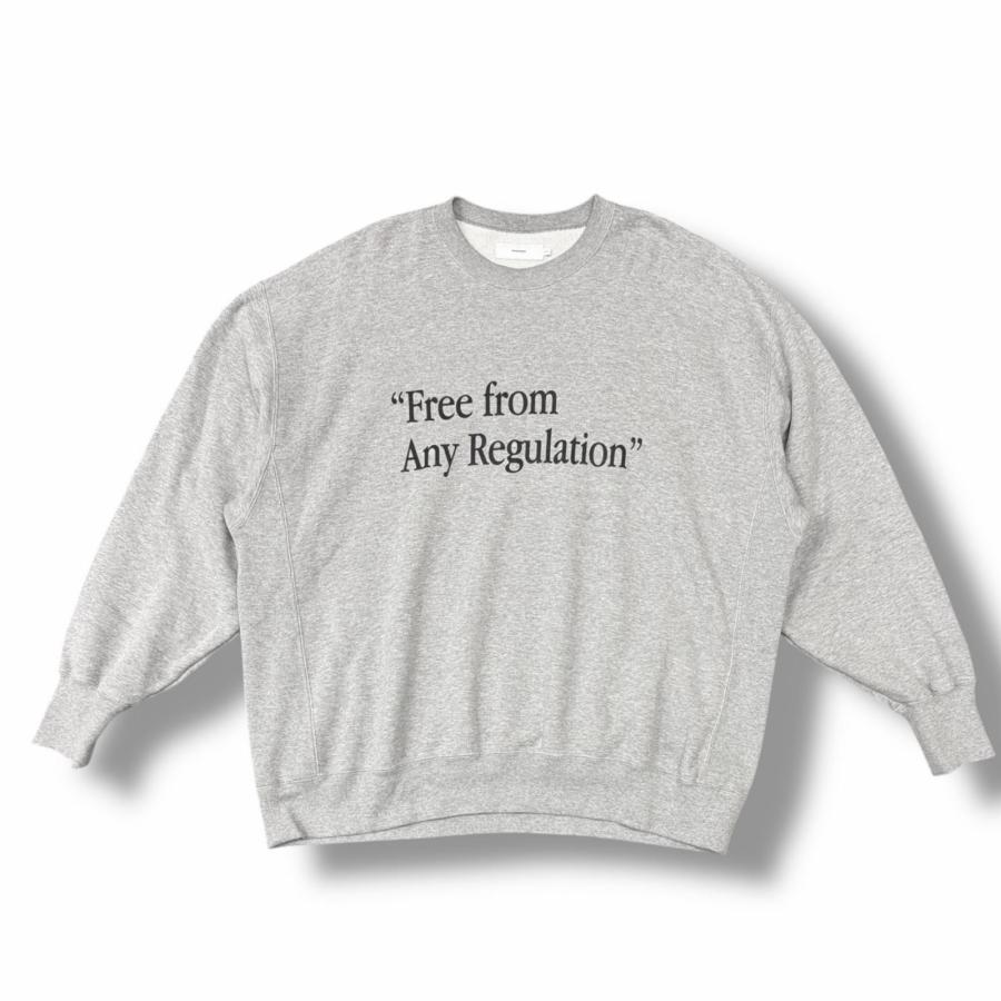 Graphpaper×LOOPWHEELER GP Classic Crew Neck Sweat LIMITED EDITION