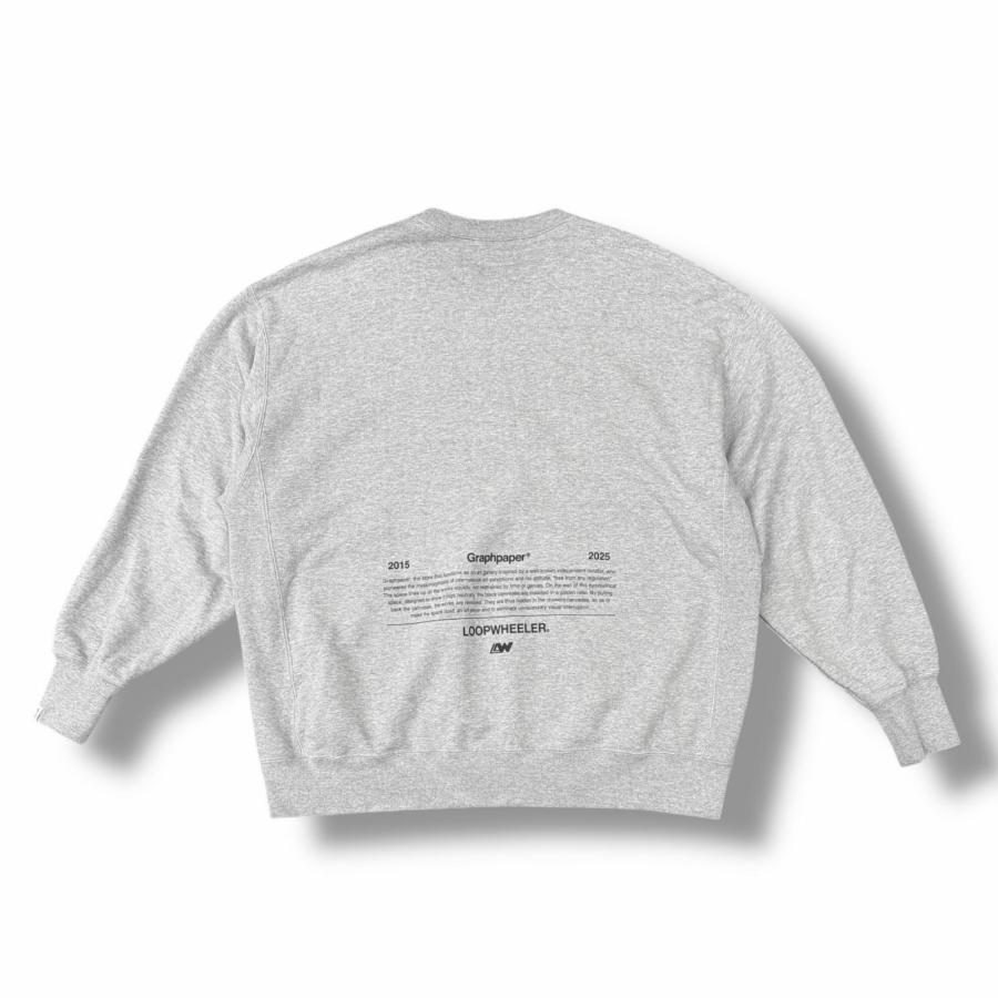 Graphpaper×LOOPWHEELER GP Classic Crew Neck Sweat LIMITED EDITION