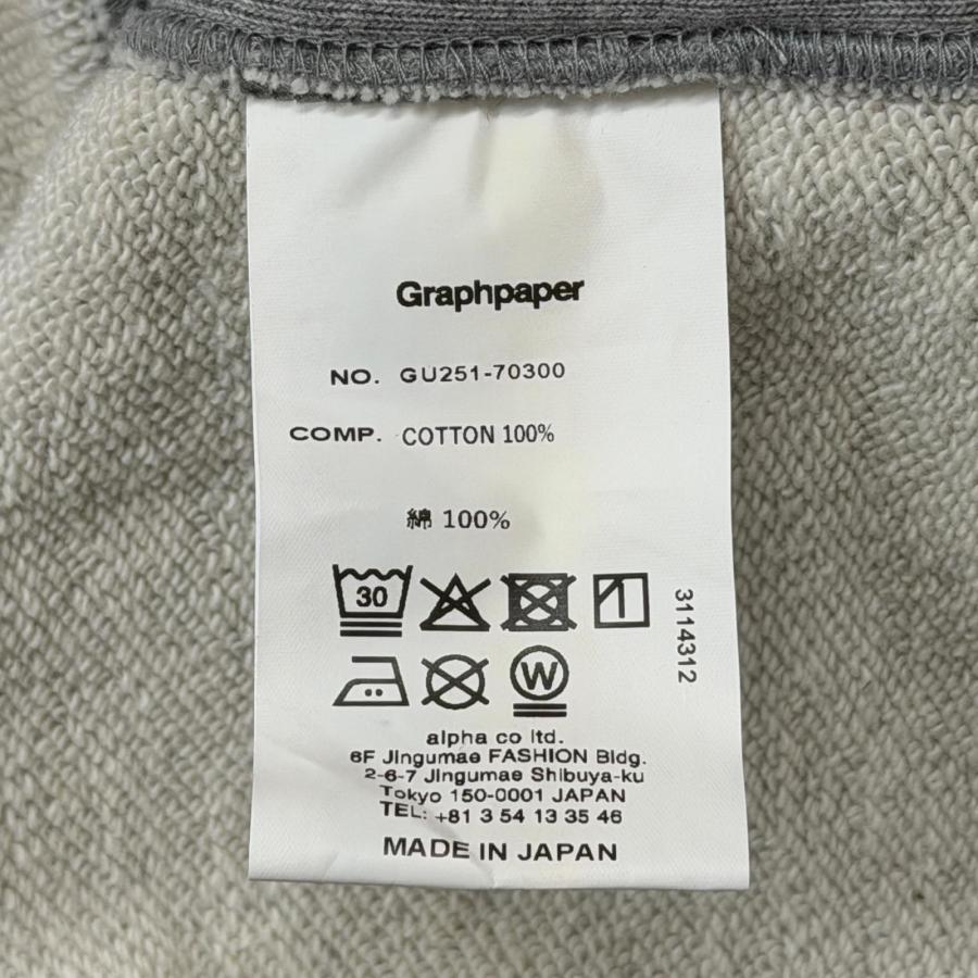 Graphpaper×LOOPWHEELER GP Classic Crew Neck Sweat LIMITED EDITION