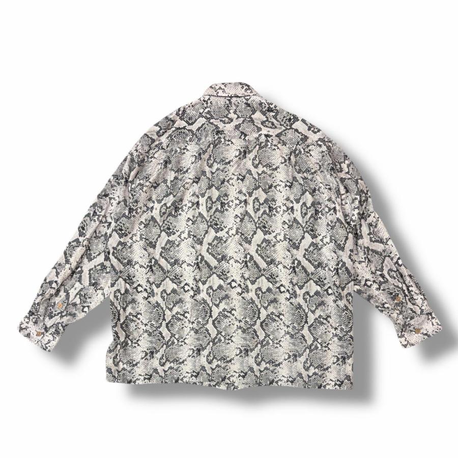 WACKO MARIA（ワコマリア） 21SS PYTHON OPEN COLLAR SHIRT ハワイアン