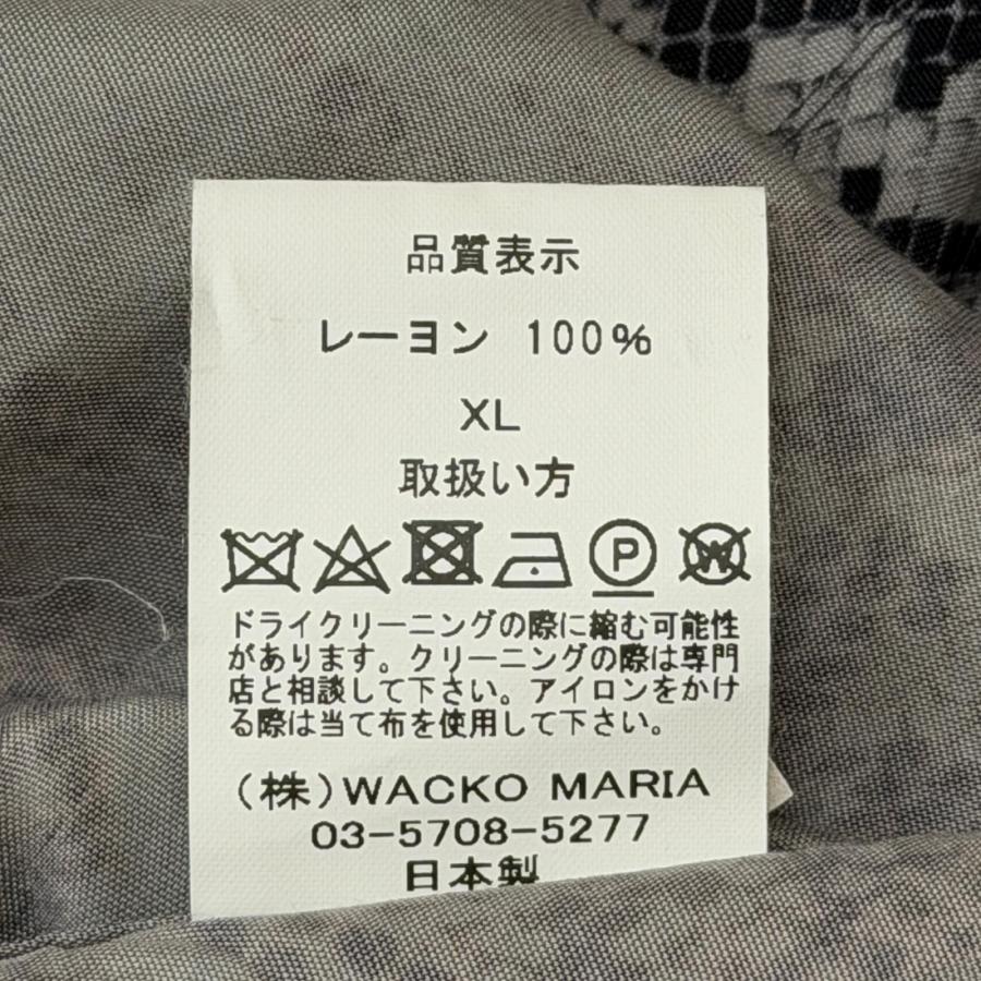 WACKO MARIA（ワコマリア） 21SS PYTHON OPEN COLLAR SHIRT ハワイアン